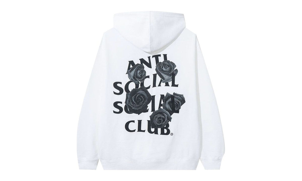 Anti Social Social Club Bat Emoji Hoodie White