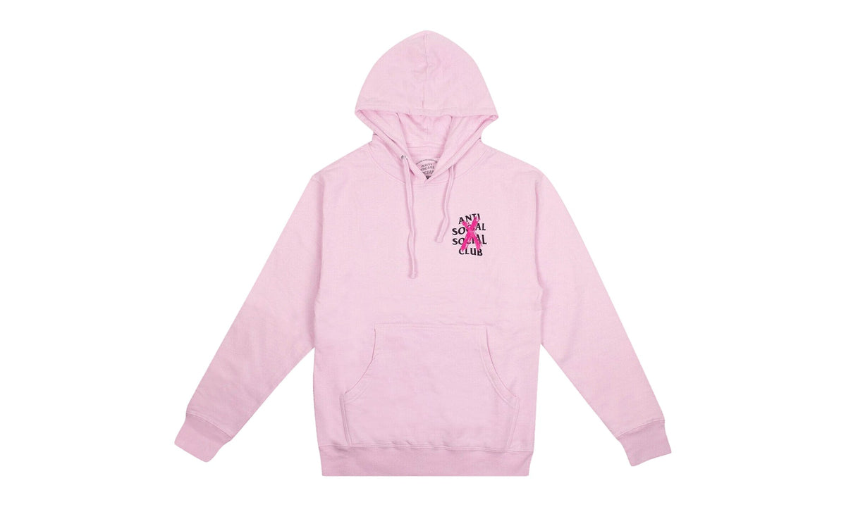Anti Social Social Club Cancelled Hoodie Pink