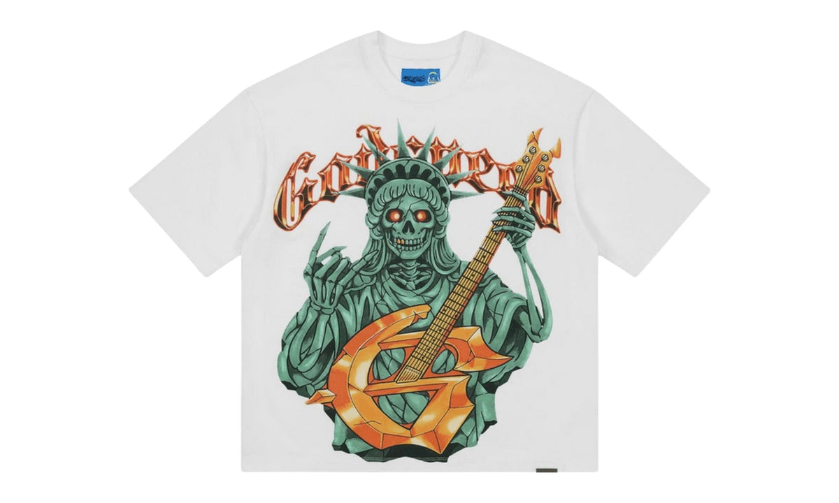 Godspeed Liberty Rock T-Shirt White