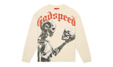 Godspeed Mankind Vs AI Long-Sleeve T-Shirt Bone