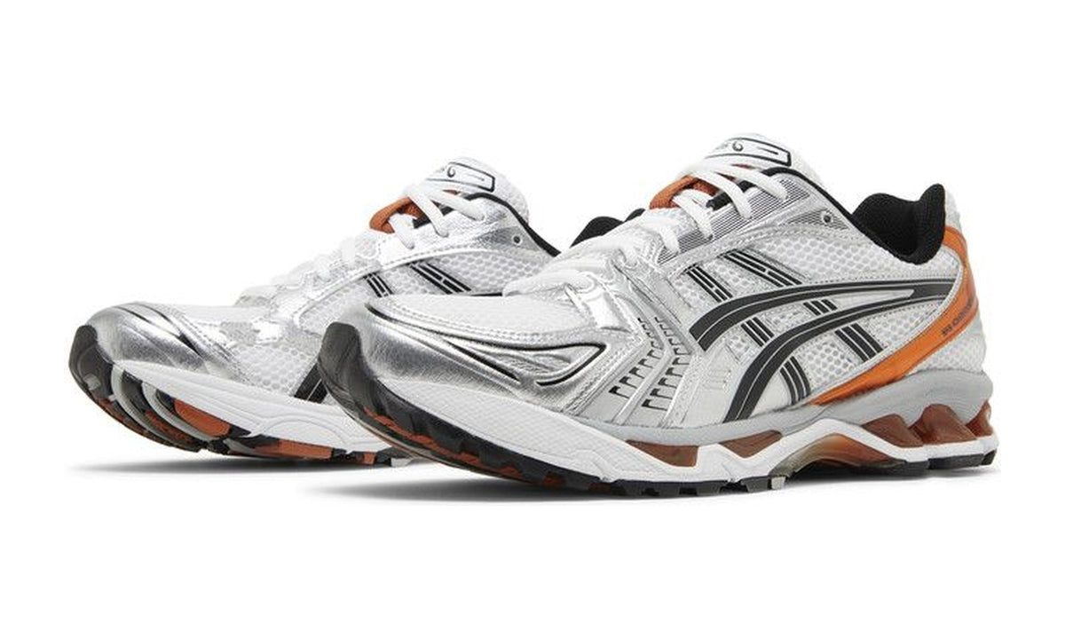 ASICS Gel Kayano 14 Silver Piquant Orange