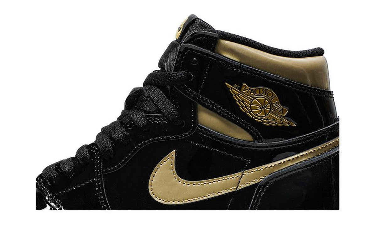 Air Jordan 1 Retro High OG Black Metallic Gold