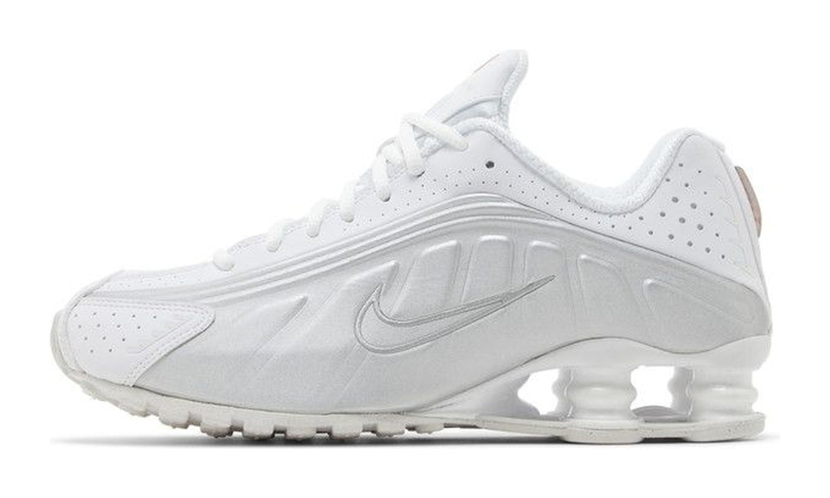 Nike Wmns Shox R4 White Metallic