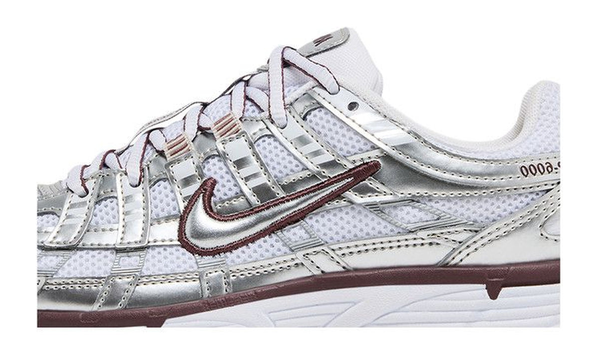 Nike Wmns P-6000 White Metallic Silver