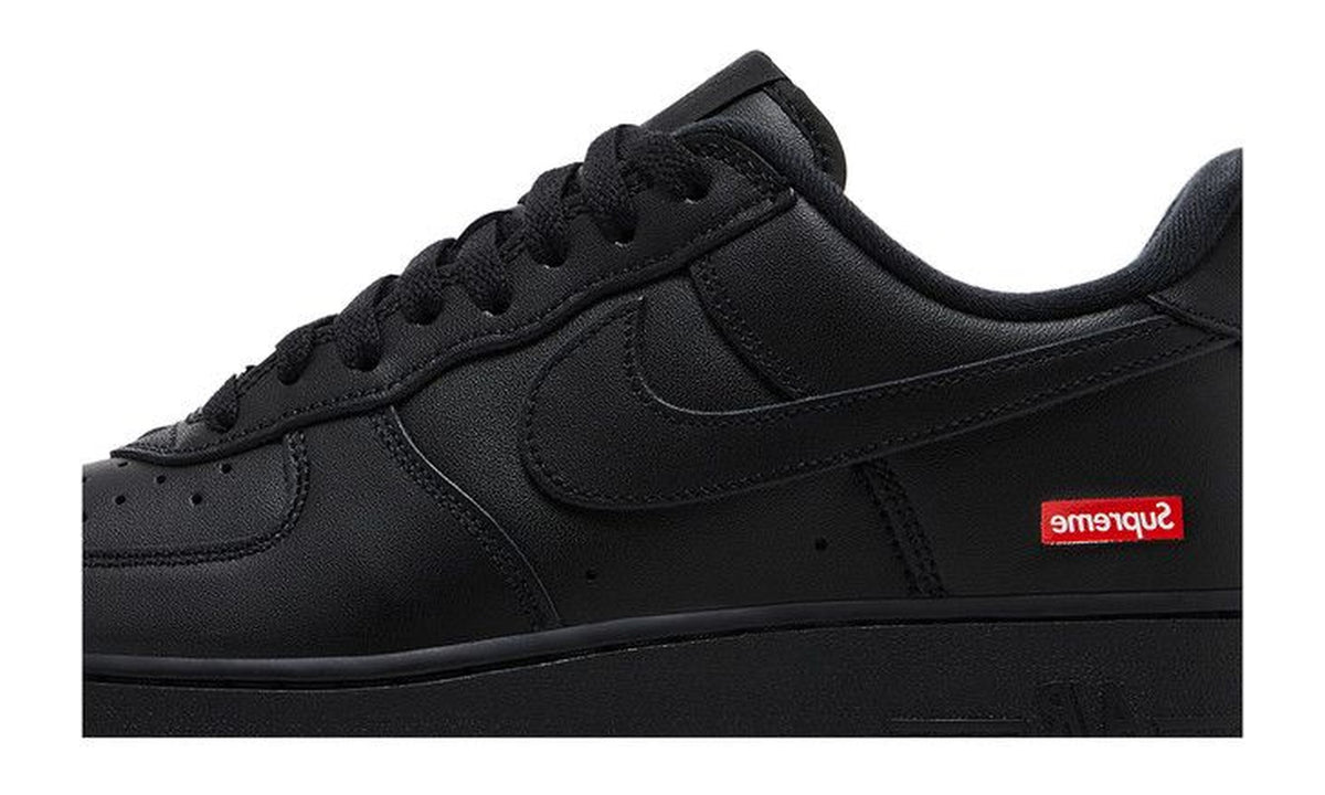 Supreme x Nike Air Force 1 Low Box Logo - Black