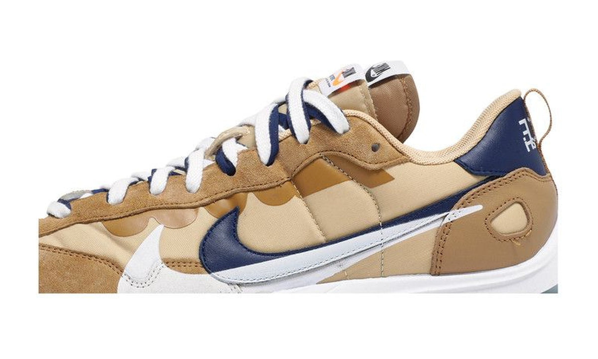 sacai x Nike VaporWaffle Sesame Blue Void