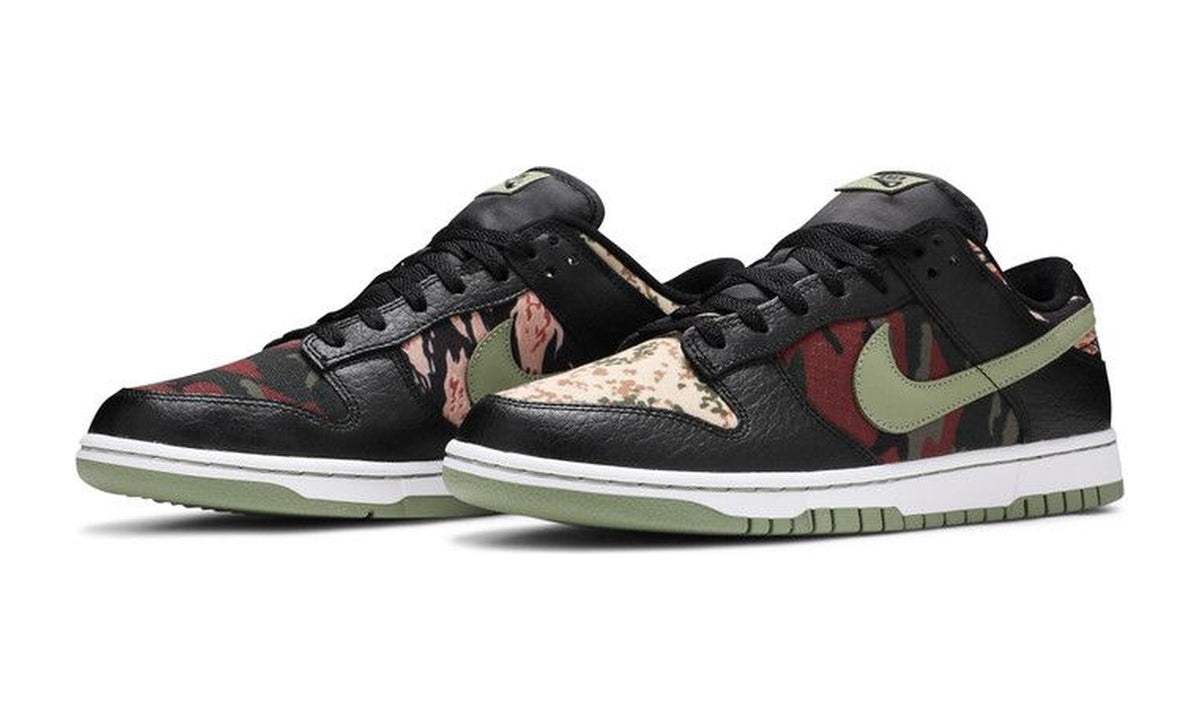 Nike Dunk Low SE Black Multi-Camo