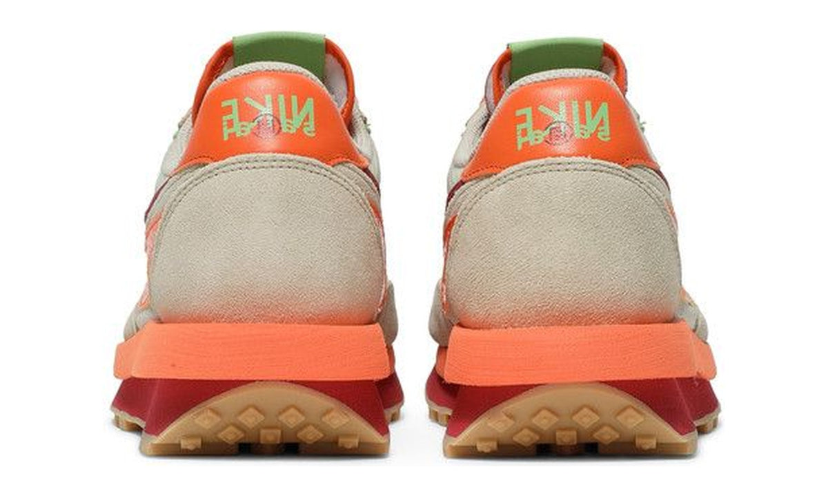 sacai x Clot x Nike LDWaffle Net Orange Blaze