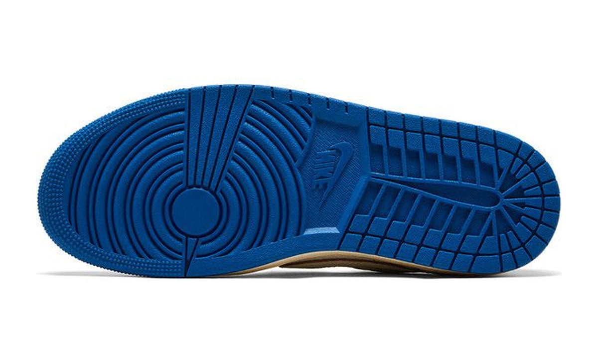 Fragment Design x Travis Scott x Air Jordan 1 Retro Low OG SP Sail Military Blue