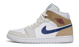 Air Jordan 1 Mid Tan Suede Navy