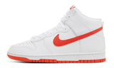 Nike Dunk High White Picante Red
