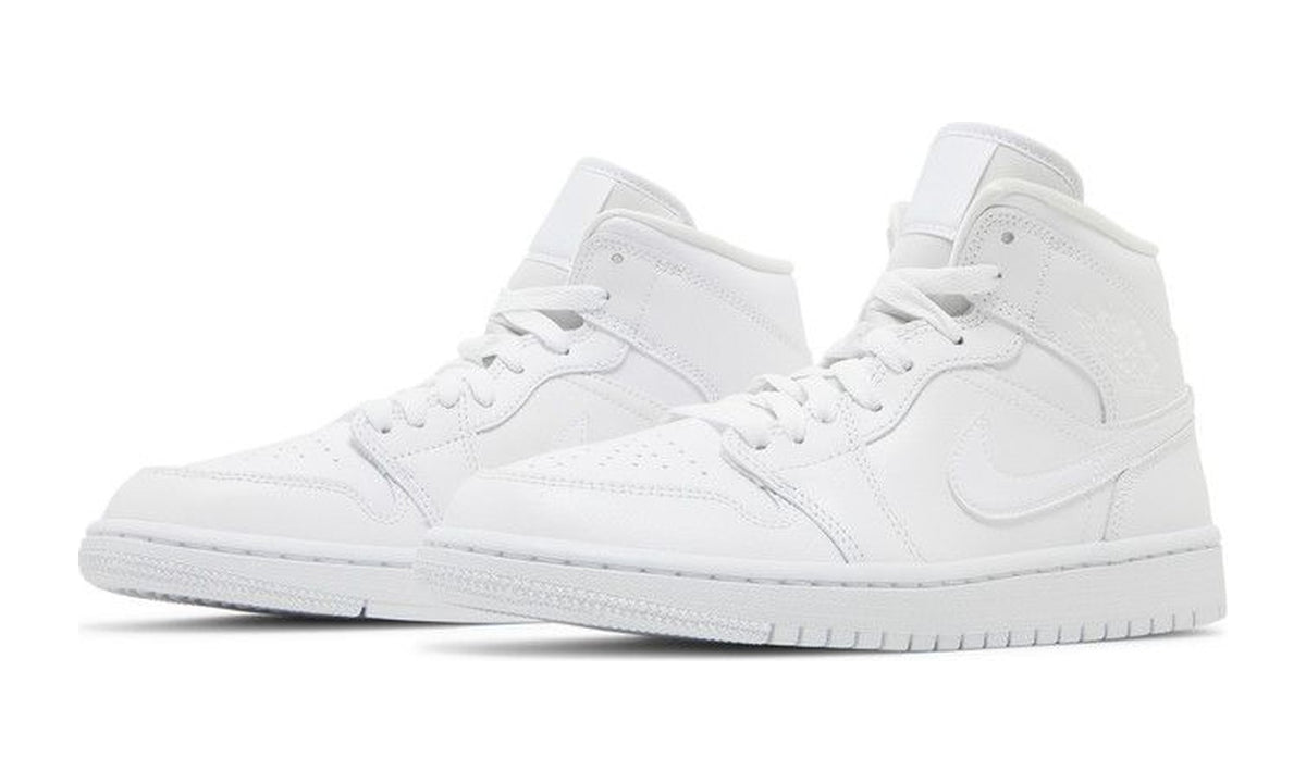 Wmns Air Jordan Mid Triple White 2022