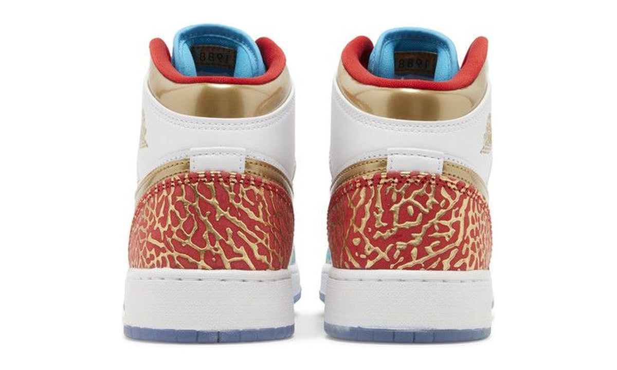Air Jordan 1 Mid GS NC to Chi