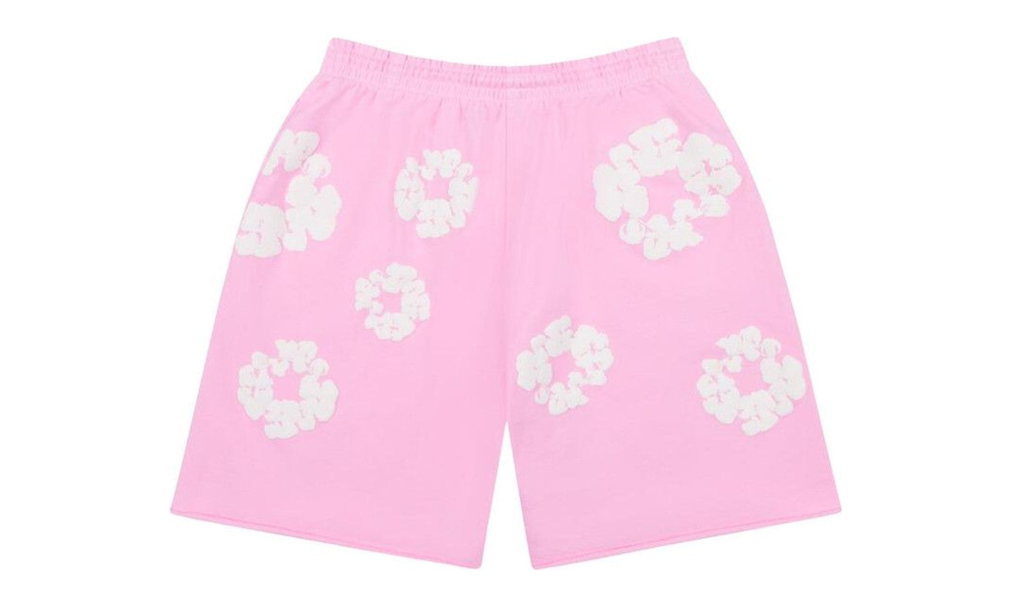 Denim Tears The Cotton Wreath Sweat Shorts Powder Pink