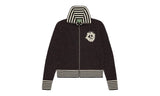 Denim Tears University Zip Up Sweater Black