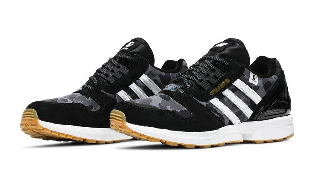 BAPE x Undefeated x adidas ZX 8000 A-ZX Series - Black Camo