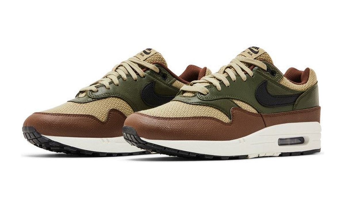 Nike Air Max 1 Essential Premium Neutral Olive Cacao Wow