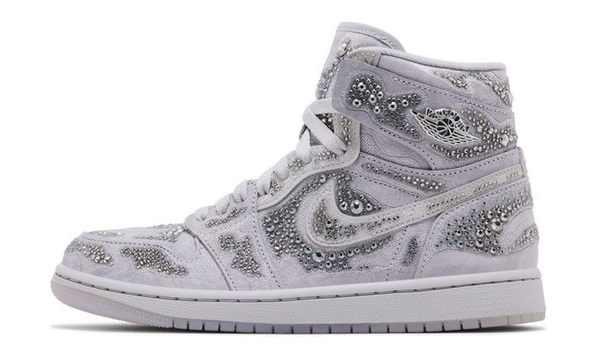 Swarovski x Wmns Air Jordan 1 High OG Vast Grey
