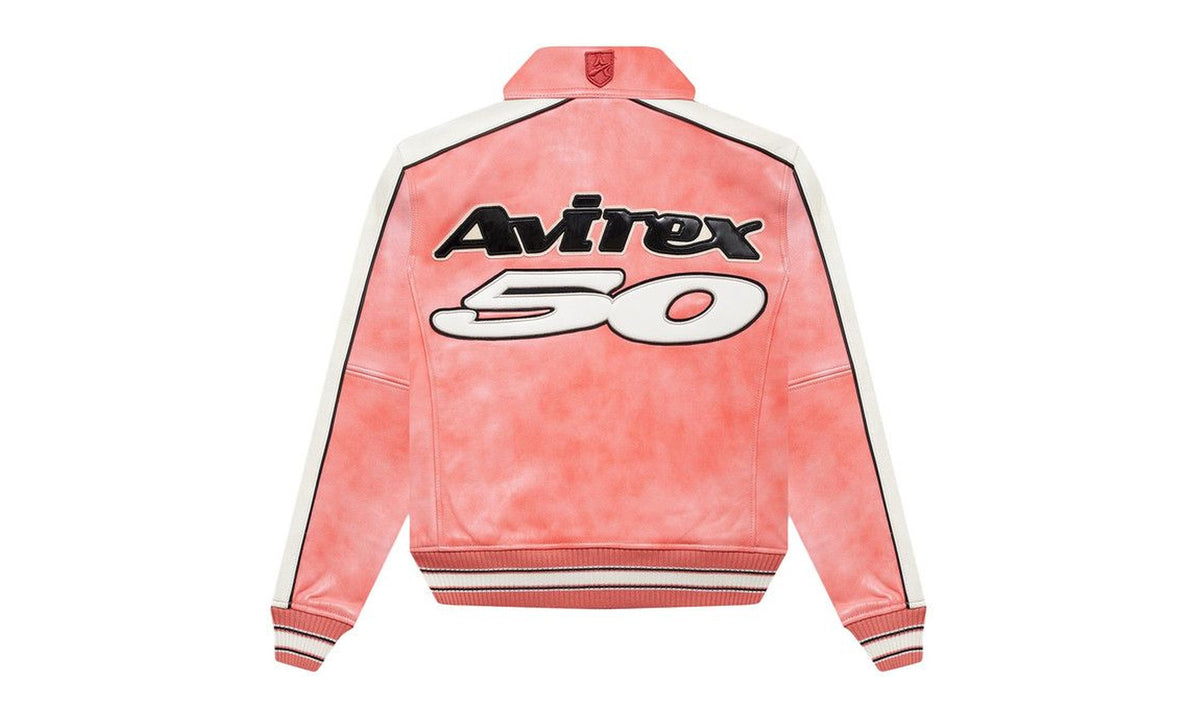 Hellstar All Star Leather Jacket Red