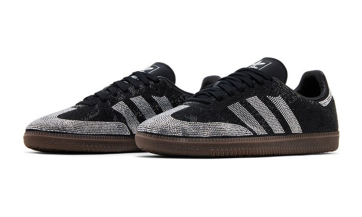 adidas Wmns Samba OG Black Silver Rhinestones