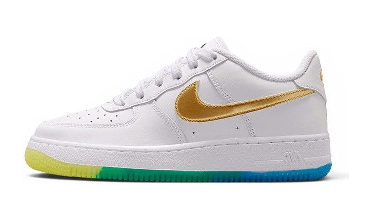 Nike Air Force 1 GS White Soar Sonic Yellow