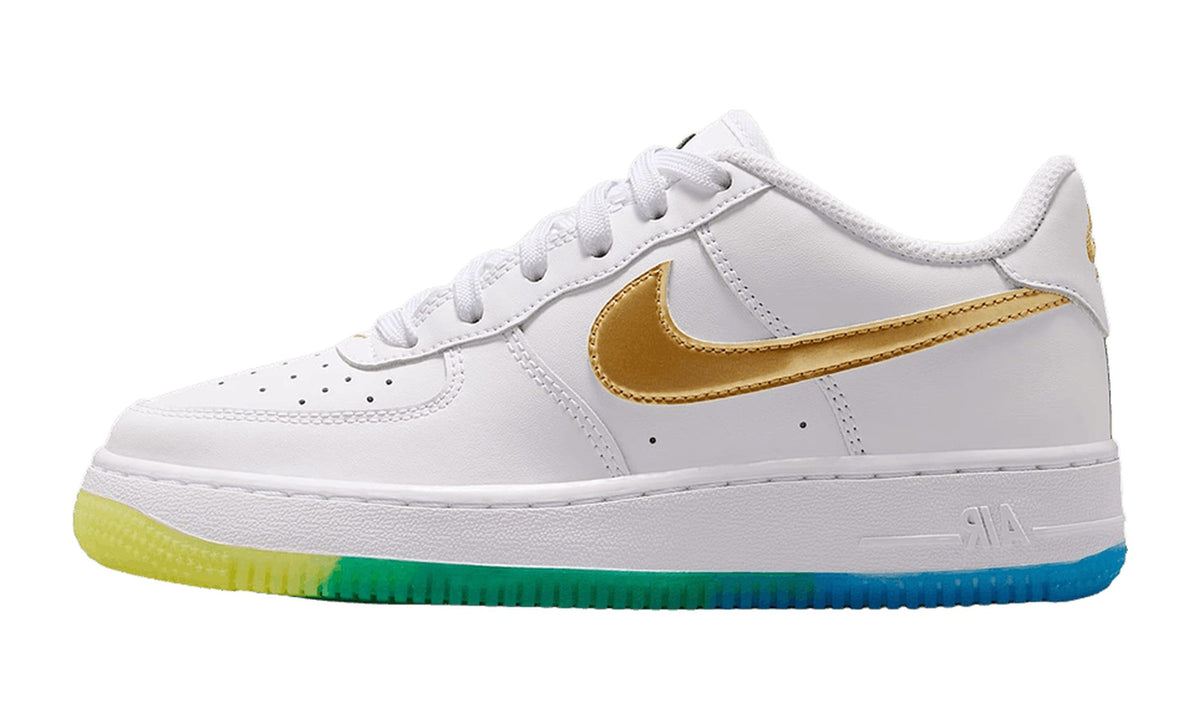 Nike Air Force 1 GS White Soar Sonic Yellow