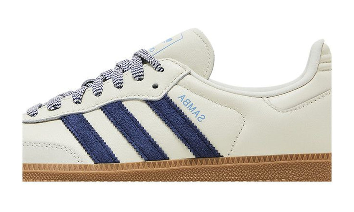 adidas Wmns Samba OG Off White Dark Blue
