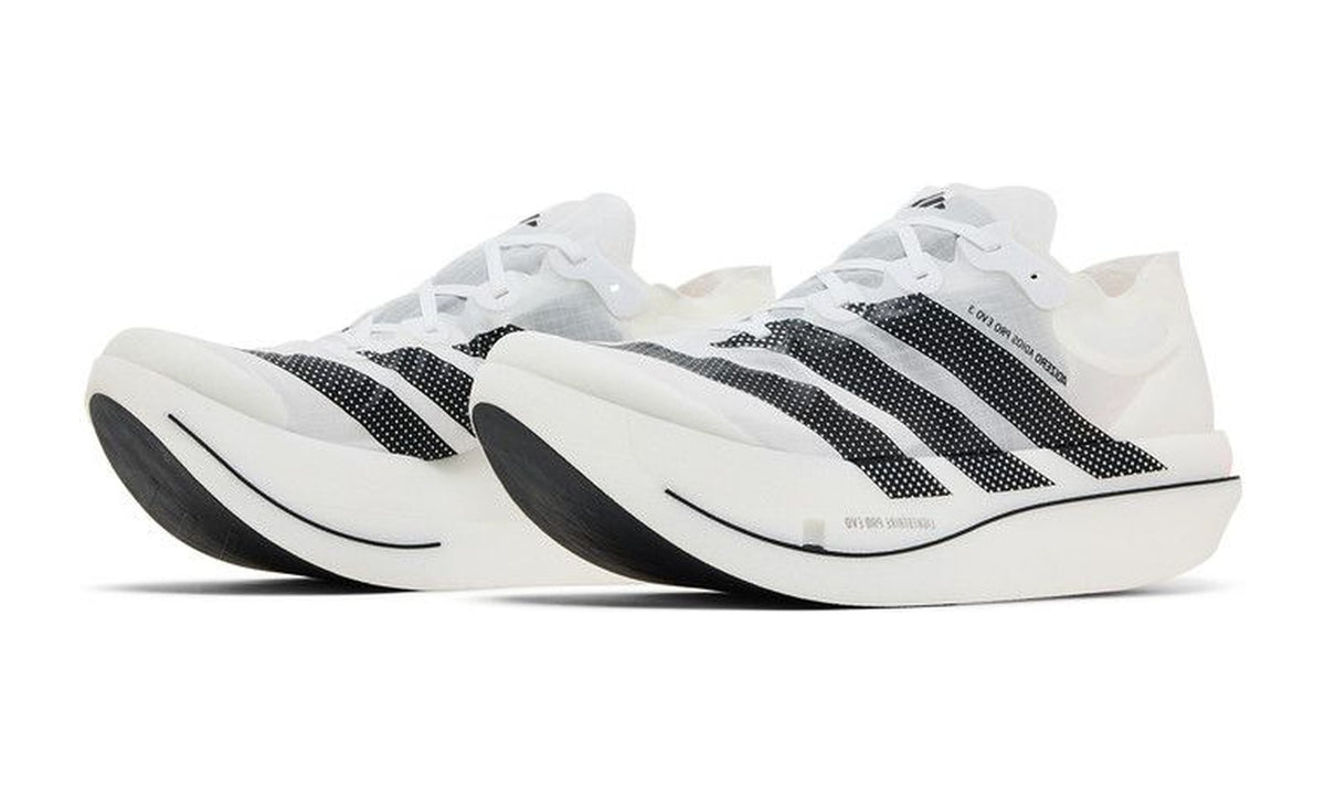 adidas Adizero Adios Pro Evo 3 Cloud White Core Black Solar Turbo