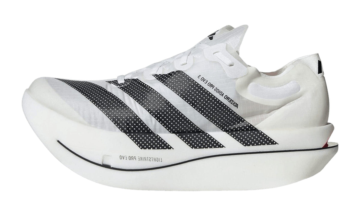 adidas Adizero Adios Pro Evo 3 Cloud White Core Black Solar Turbo