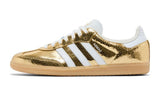 Adidas Samba OG Gold Metallic Cracked Leather