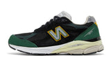 New Balance 990 V3 Black Green Yellow