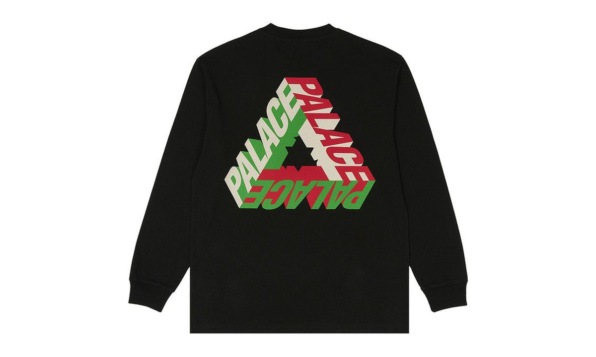Palace P-3D Longsleeve Black