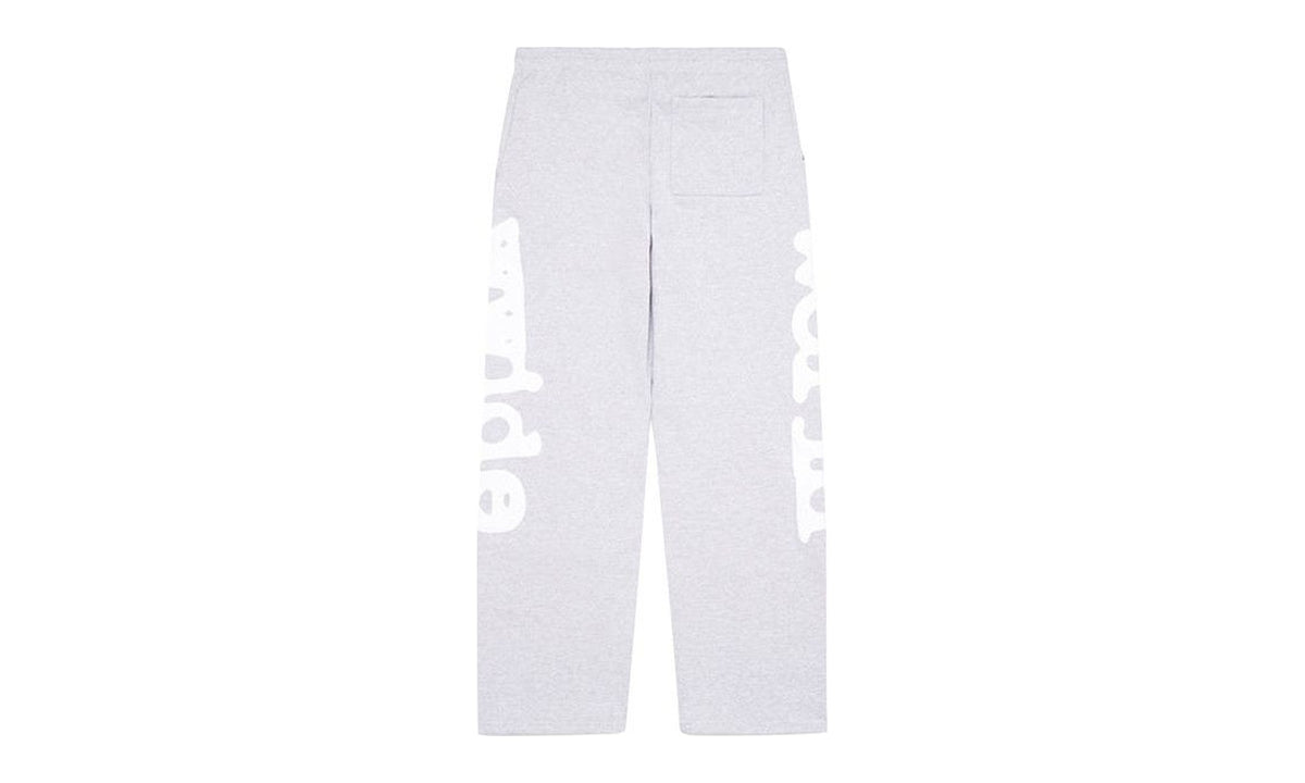 Sp5der Straight Leg Beluga Sweatpants Heather Grey