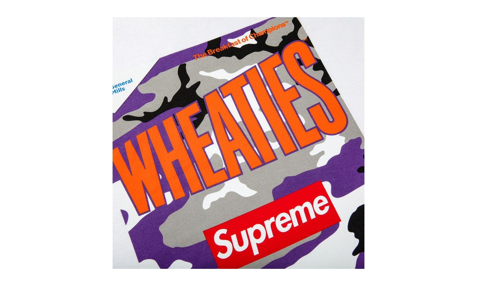 Supreme x Wheaties Tee White
