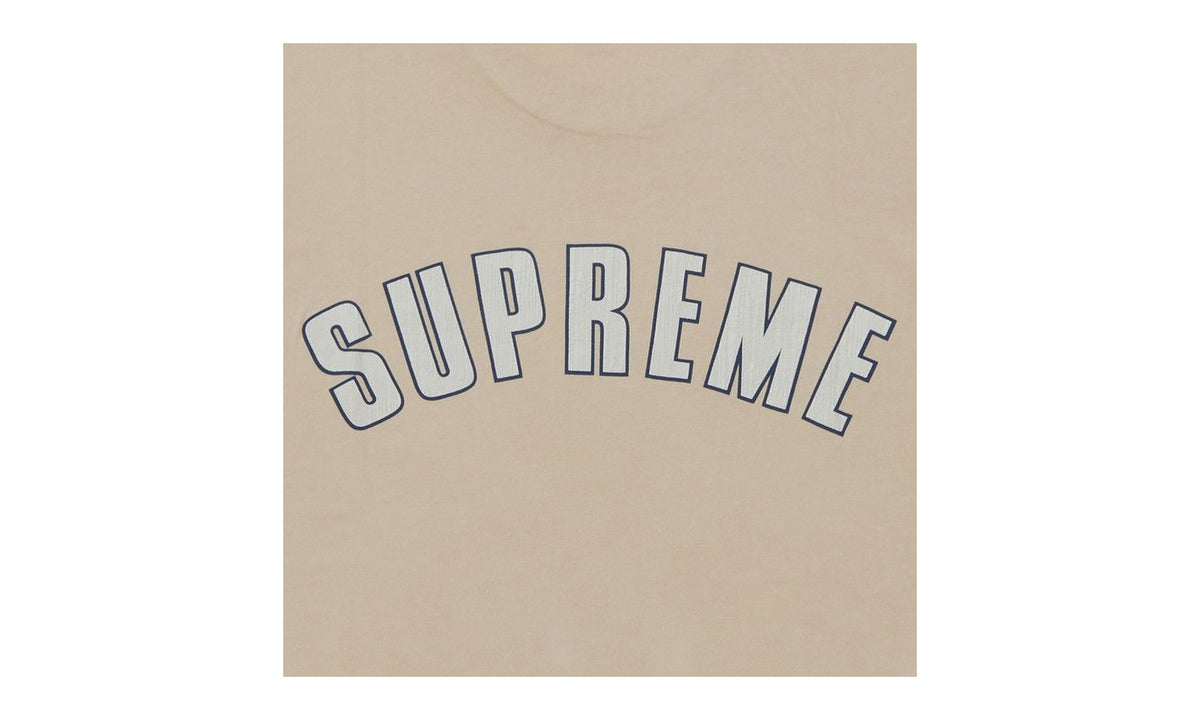 Supreme Cracked Arc Short-Sleeve Top Light Tan