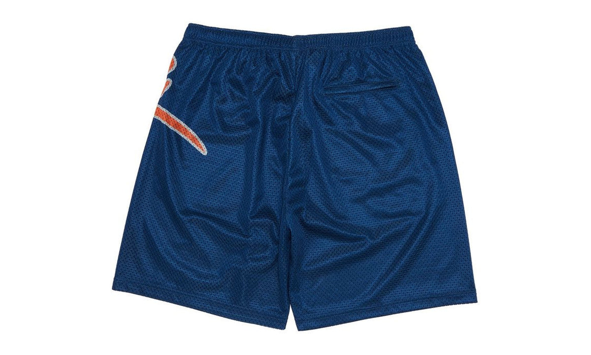 Supreme Big Script Mesh Short Navy
