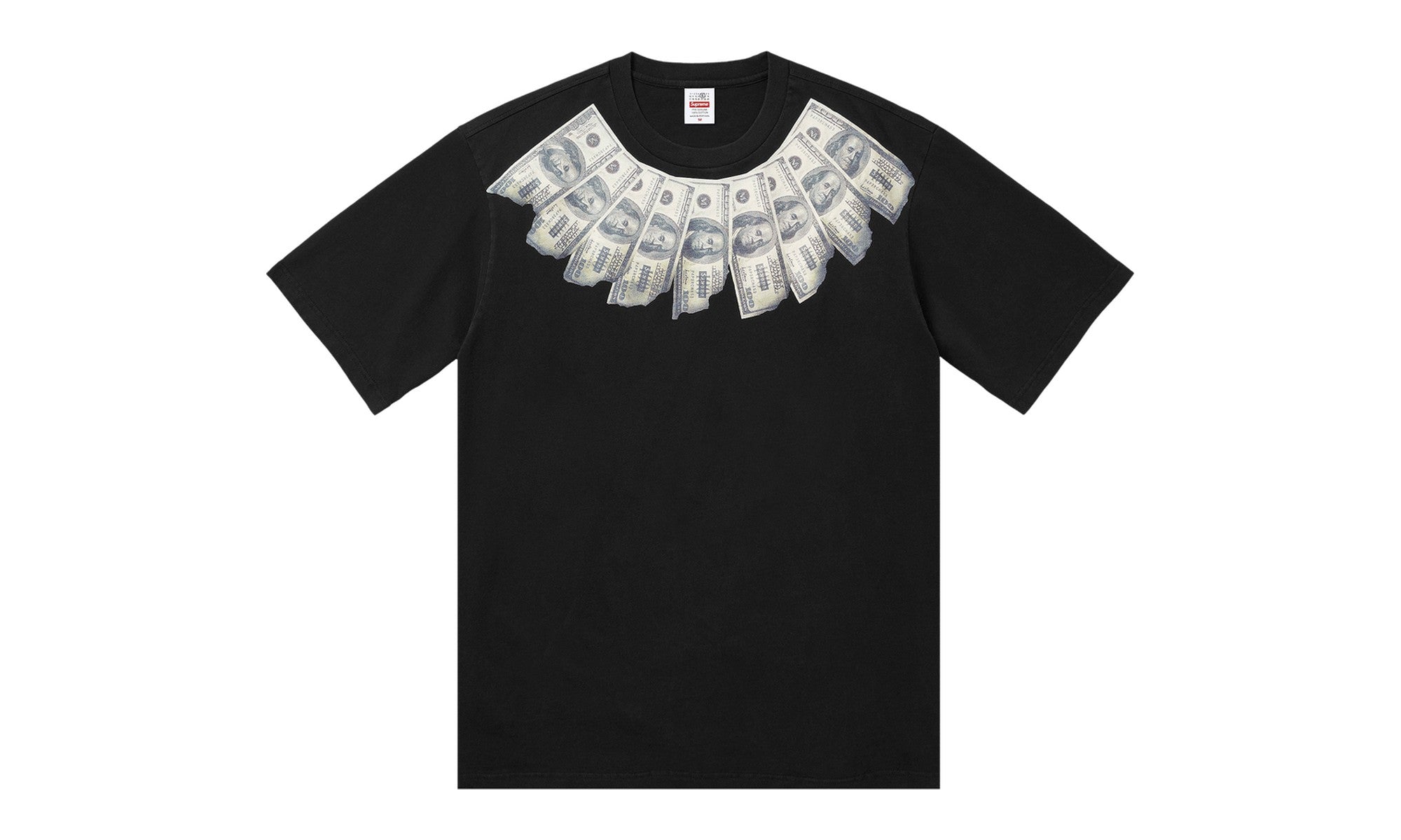 Supreme x MM6 Maison Margiela Money Short-Sleeve Top Black