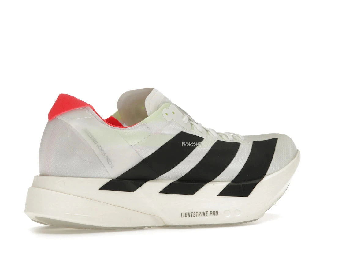 Adizero Adios Pro 4 White Black - JR1094