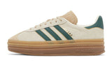 Adidas Gazelle Bold Magic Beige Collegiate Green
