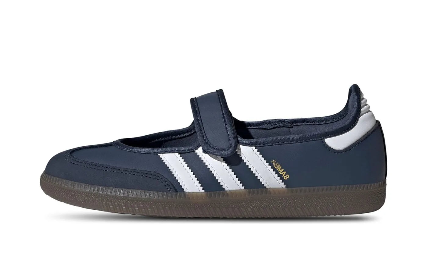 Samba Jane Crew Navy White - IH6484