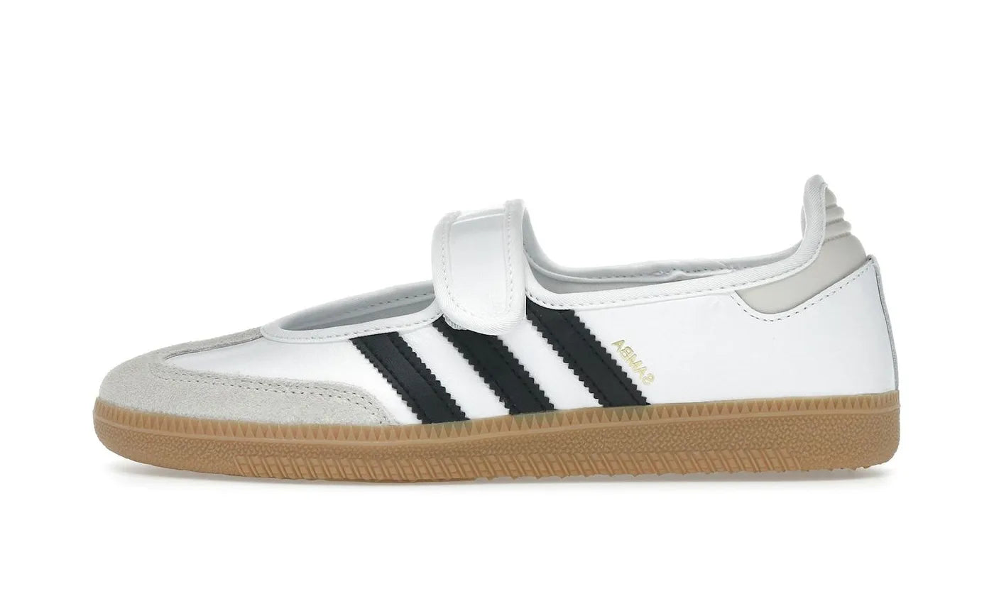 Samba Jane White Black Gum - JR1402