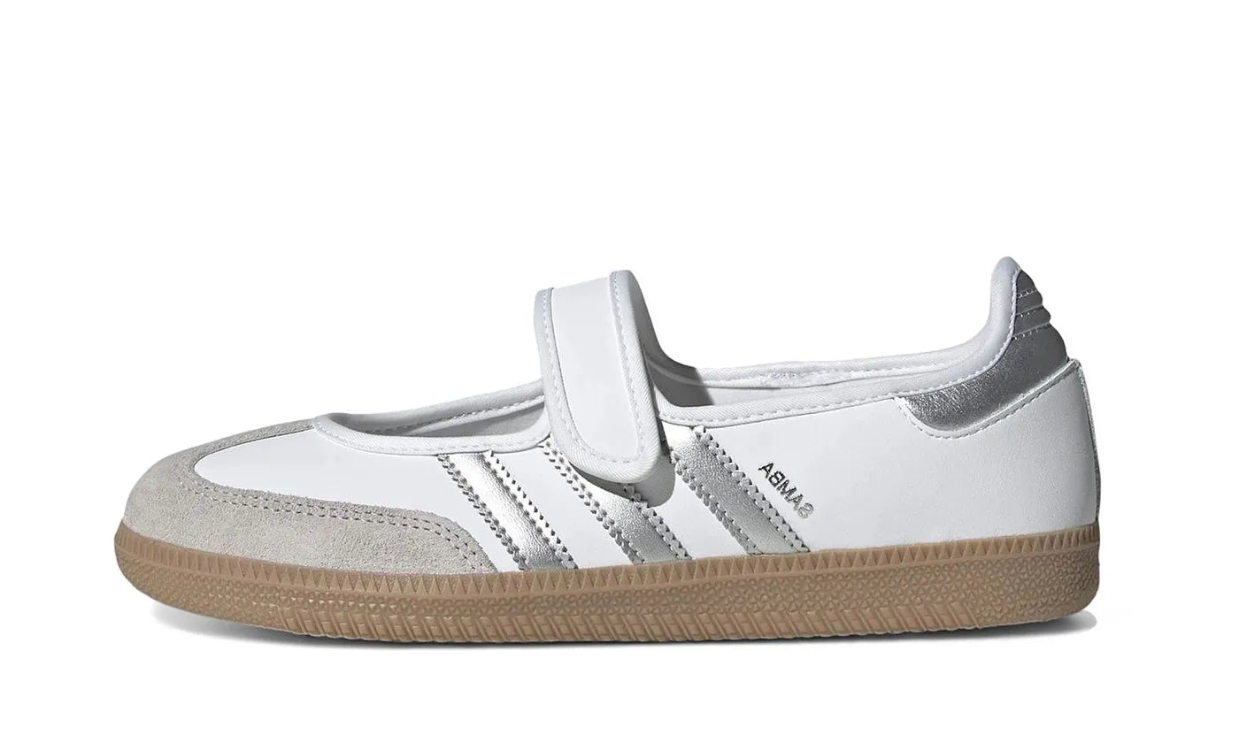 Samba Jane White Silver Metallic - KJ3785