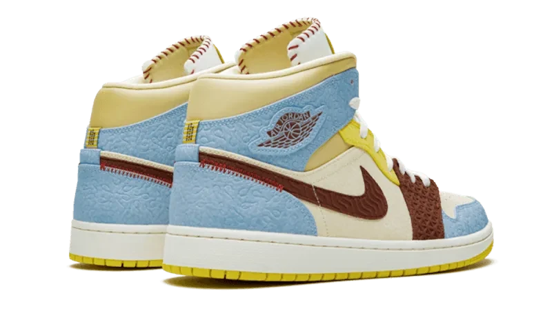 Air Jordan 1 Mid Fearless Maison Château Rouge – limitierter Sneaker bei Shade Studios