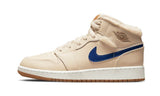 Air Jordan 1 Mid Fleece Pearl White