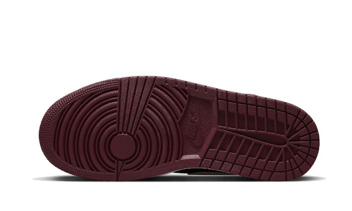 Air Jordan 1 Mid Split Beach Cherrywood Red – limitierter Sneaker bei Shade Studios