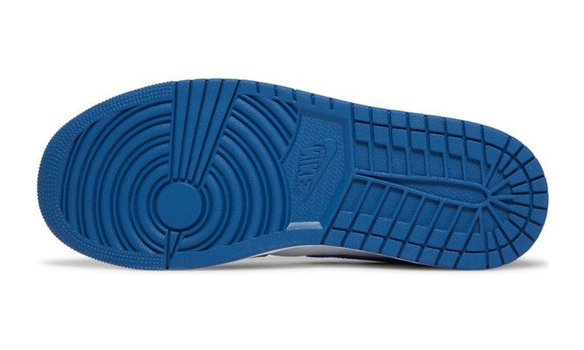 Air Jordan 1 Mid Cement True Blue