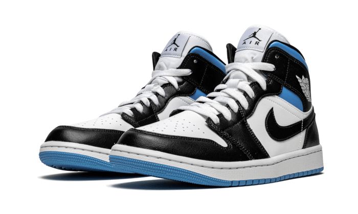 Air Jordan 1 Mid University Black White – limitierter Sneaker bei Shade Studios