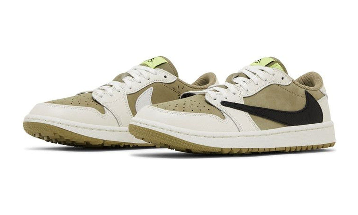 Travis Scott x Air Jordan 1 Low Golf Neutral Olive
