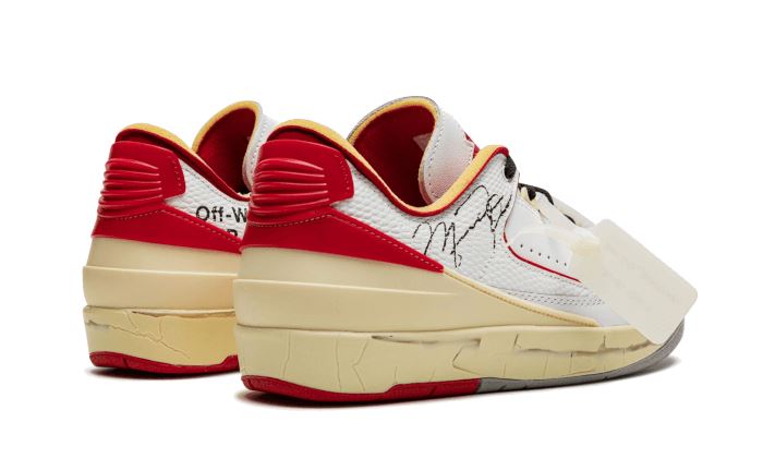 Air Jordan 2 Retro Low SP Off-White White Red – limitierter Sneaker bei Shade Studios