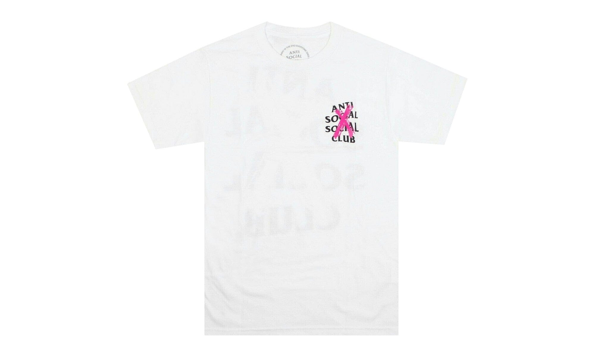 Anti Social Social Club Cancelled Tee White